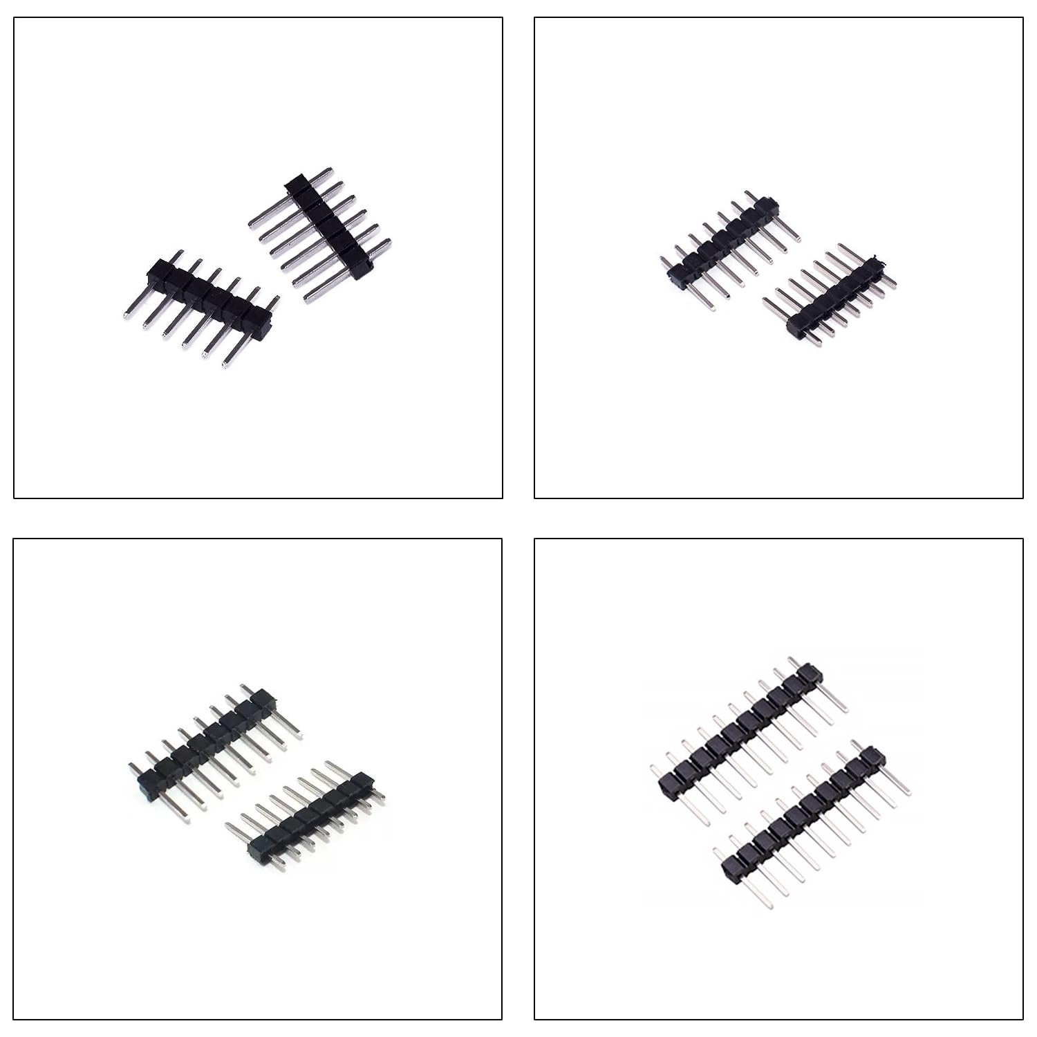 けろページ Amazon.com: Yoeruyo Pin Headers 2.54mm Header Connector Kit